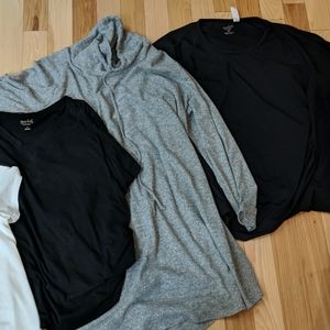 Lot of 8 Isabel Maternity tops dress shirt tank